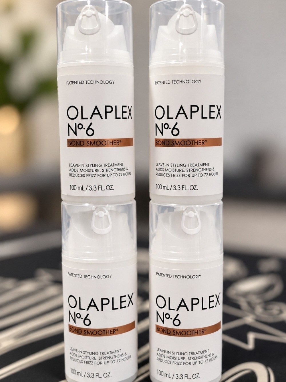 OLAPLEX No.6 Bond Smoother — White & Brown Accent